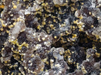 Natural XL Smokey Fluorite Specimen with Yellow Muscovite Mica x 1 From Erongo, Namibia - Toprock Gemstones and Minerals 