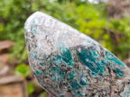 Polished Emerald Mica 'Mutokolite' Standing Display Pieces x 2 From Mutoko, Zimbabwe - Toprock Gemstones and Minerals 