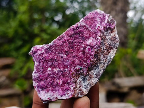 Natural Salrose Cobaltoan Dolomite Specimens x 4 From Kakanda, Congo - Toprock Gemstones and Minerals 
