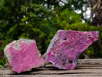 Natural Salrose Cobaltoan Dolomite Specimens x 4 From Kakanda, Congo - Toprock Gemstones and Minerals 
