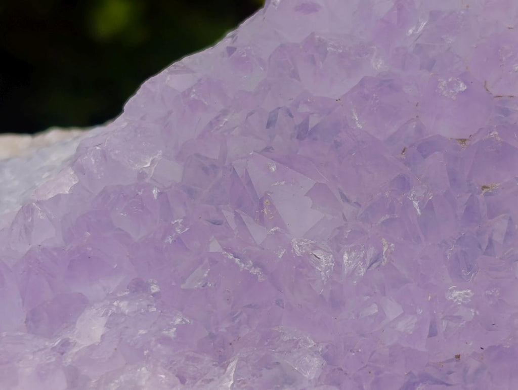 Natural Blue Lace Agate Specimens with Amethyst Centres x 2 From Nsanje, Malawi - Toprock Gemstones and Minerals 