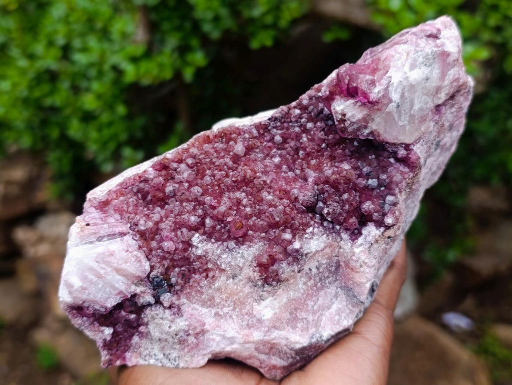 Natural Large Cabinet Size Raspberry Spherocobaltite Specimen x 1 From Mashamba West Mine, Congo - Toprock Gemstones and Minerals 