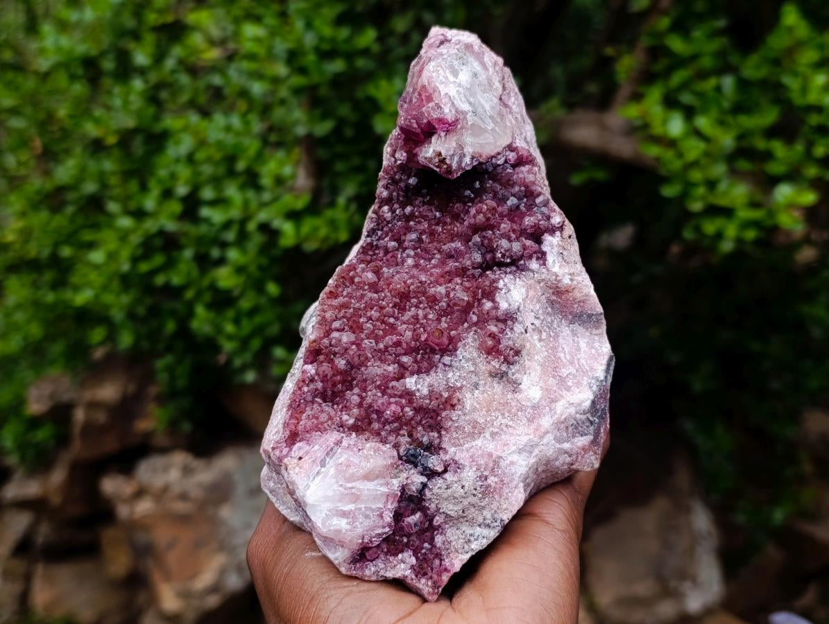 Natural Large Cabinet Size Raspberry Spherocobaltite Specimen x 1 From Mashamba West Mine, Congo - Toprock Gemstones and Minerals 