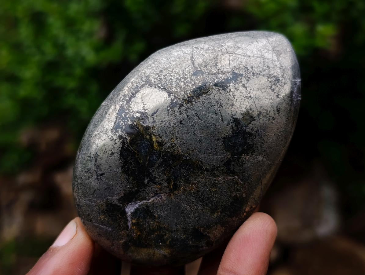 Polished Basalt Pharaoh Stone Free Forms x 4 From Iron Duke Mine, Zimbabwe - Toprock Gemstones and Minerals 
