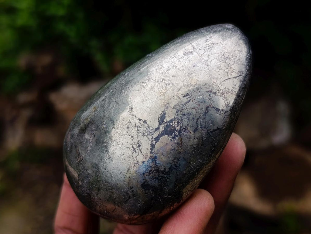 Polished Basalt Pharaoh Stone Free Forms x 4 From Iron Duke Mine, Zimbabwe - Toprock Gemstones and Minerals 