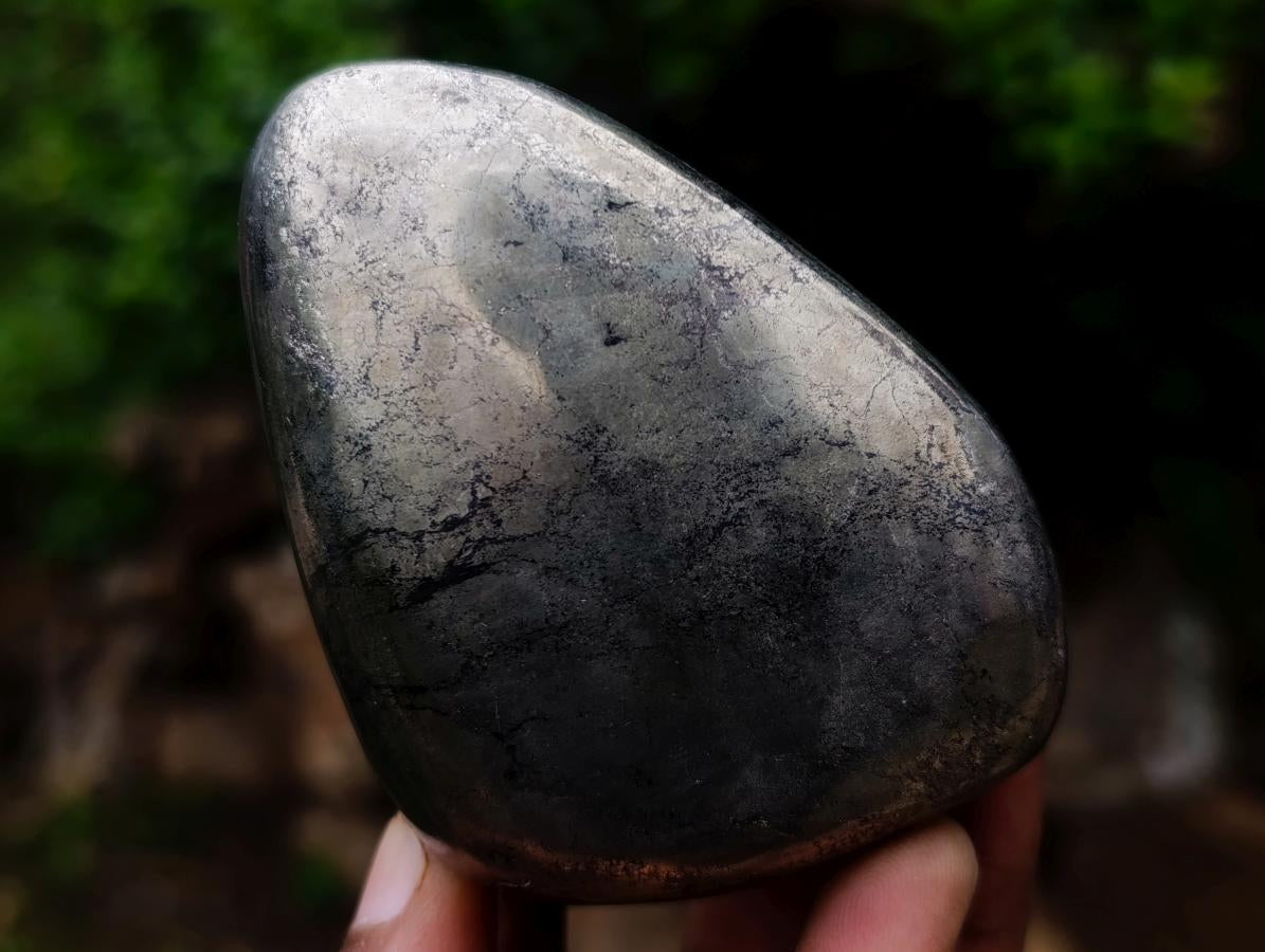 Polished Basalt Pharaoh Stone Free Forms x 4 From Iron Duke Mine, Zimbabwe - Toprock Gemstones and Minerals 