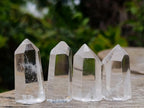 Polished Clear Quartz Jewellery Pendant Size Crystals x 34 From Madagascar - Toprock Gemstones and Minerals 