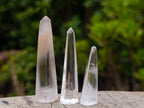 Polished Clear Quartz Jewellery Pendant Size Crystals x 34 From Madagascar - Toprock Gemstones and Minerals 