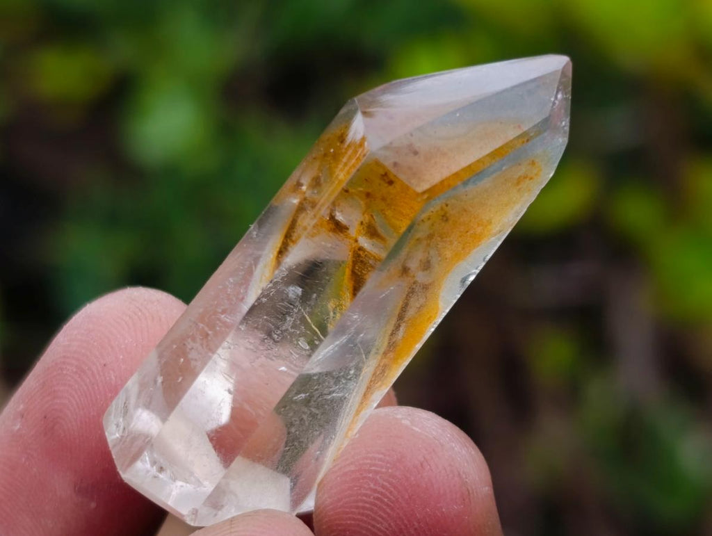 Polished Clear Quartz Jewellery Pendant Size Crystals x 34 From Madagascar - Toprock Gemstones and Minerals 