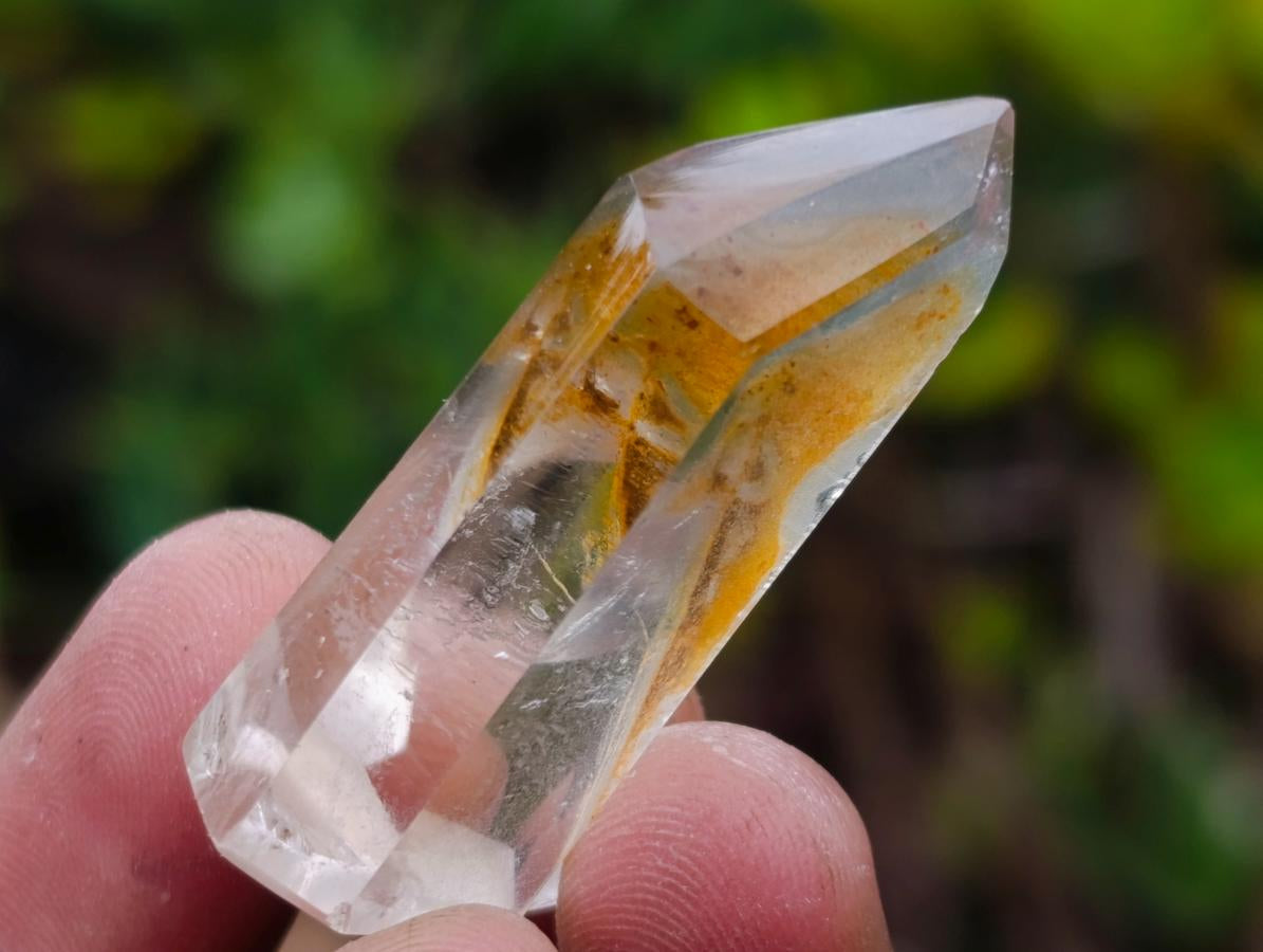 Polished Clear Quartz Jewellery Pendant Size Crystals x 34 From Madagascar - Toprock Gemstones and Minerals 