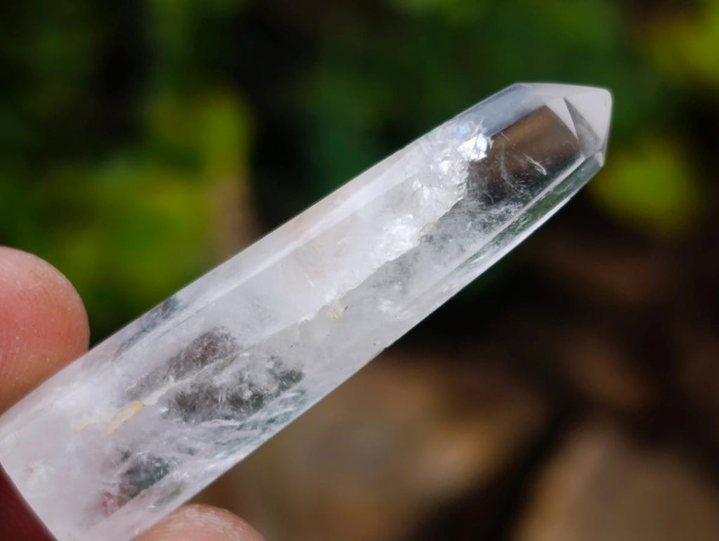 Polished Clear Quartz Jewellery Pendant Size Crystals x 34 From Madagascar - Toprock Gemstones and Minerals 