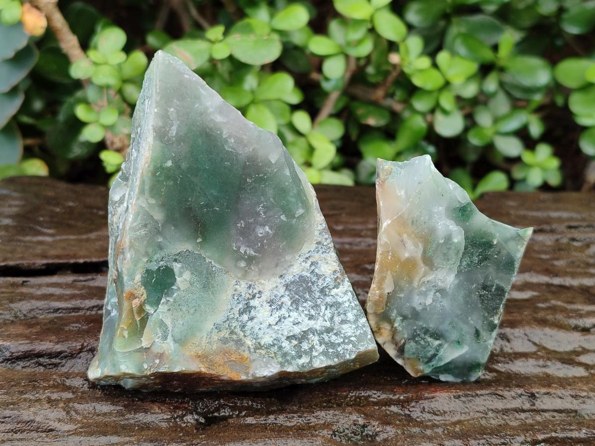 Natural Swazi Jade Cobbed Specimens x 12 From Swaziland - Toprock Gemstones and Minerals 