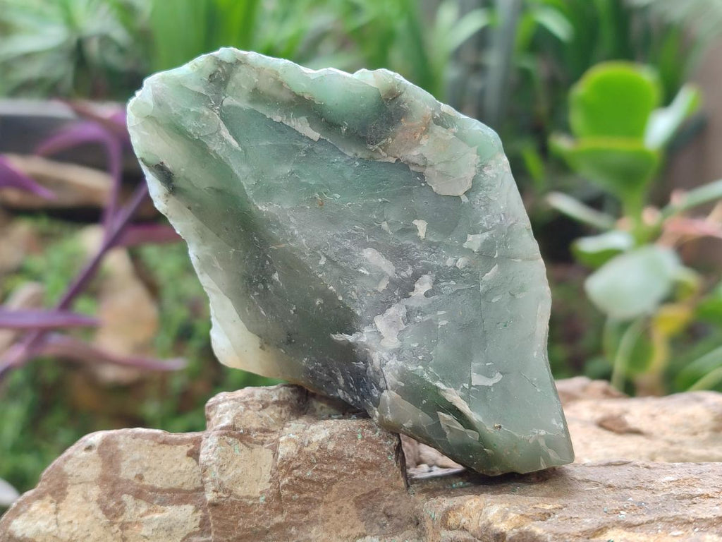 Natural Swazi Jade Cobbed Specimens x 12 From Swaziland - Toprock Gemstones and Minerals 