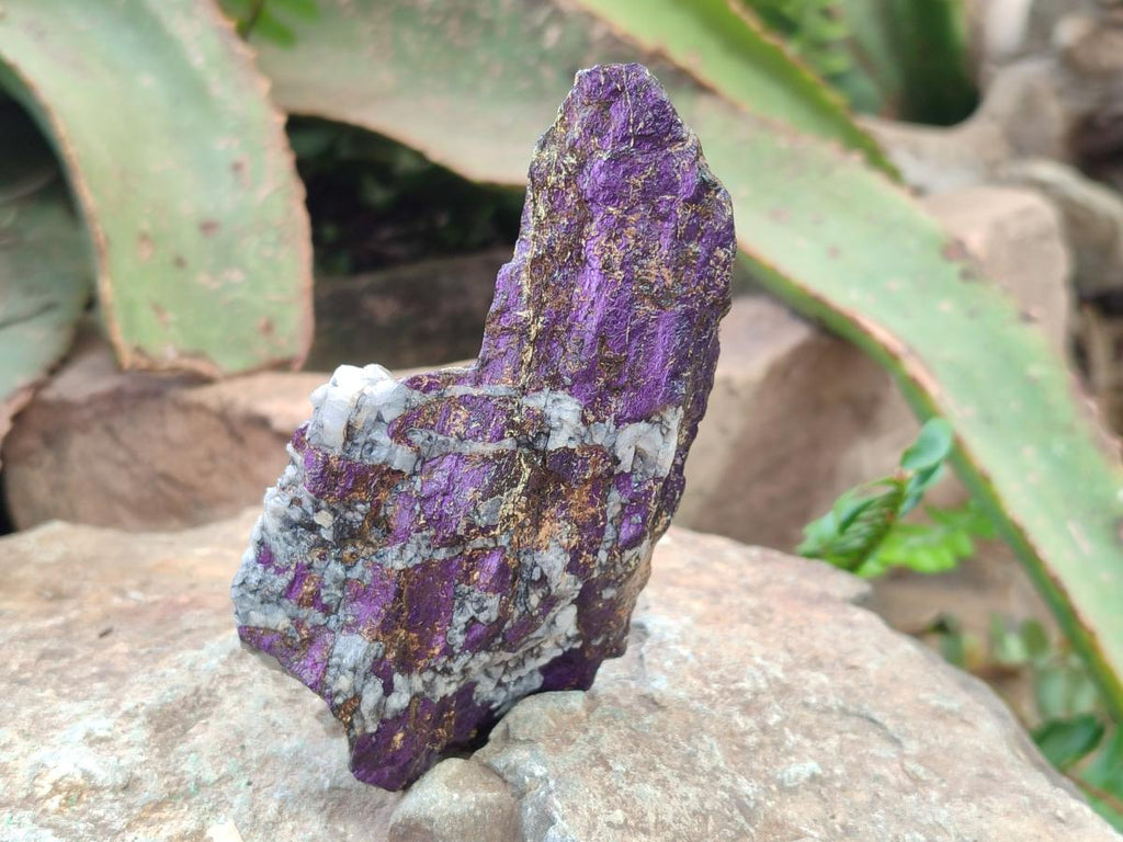 Natural Metallic Cobbed Purpurite Specimens x 12 From Erongo, Namibia - Toprock Gemstones and Minerals 