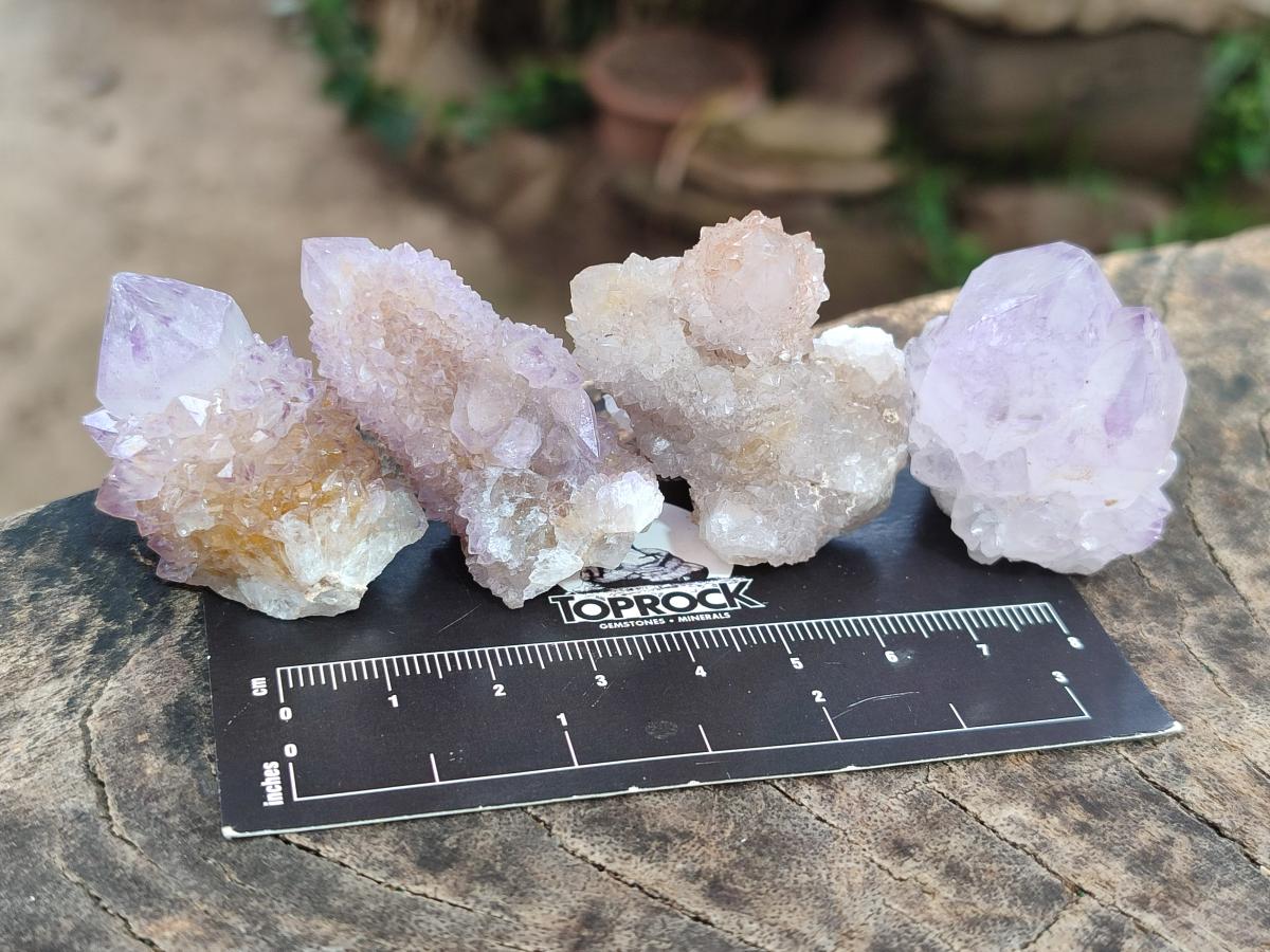 Natural Spirit Amethyst and Spirit Ametrine Crystals and Clusters x 70 From Boekenhouthoek, South Africa - Toprock Gemstones and Minerals 