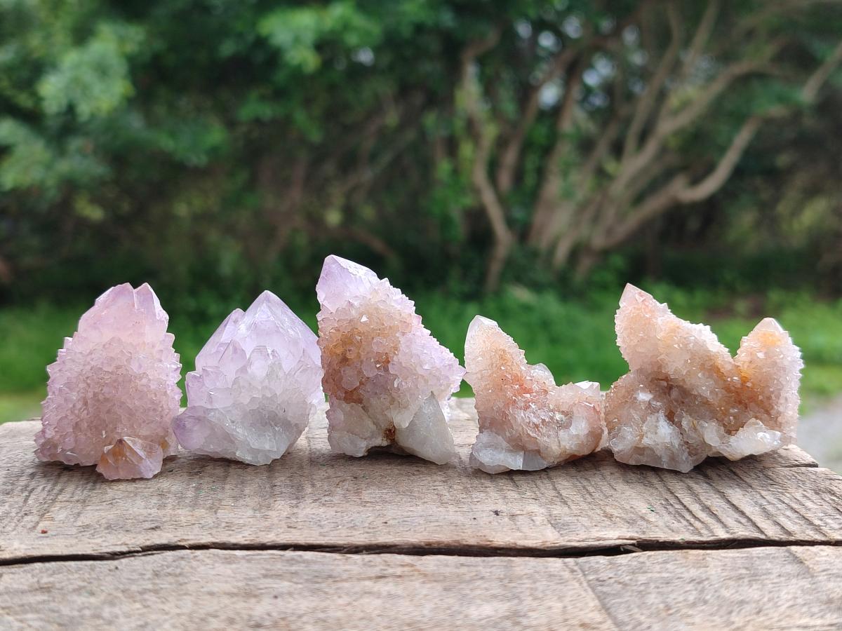 Natural Spirit Amethyst and Spirit Ametrine Crystals and Clusters x 70 From Boekenhouthoek, South Africa - Toprock Gemstones and Minerals 