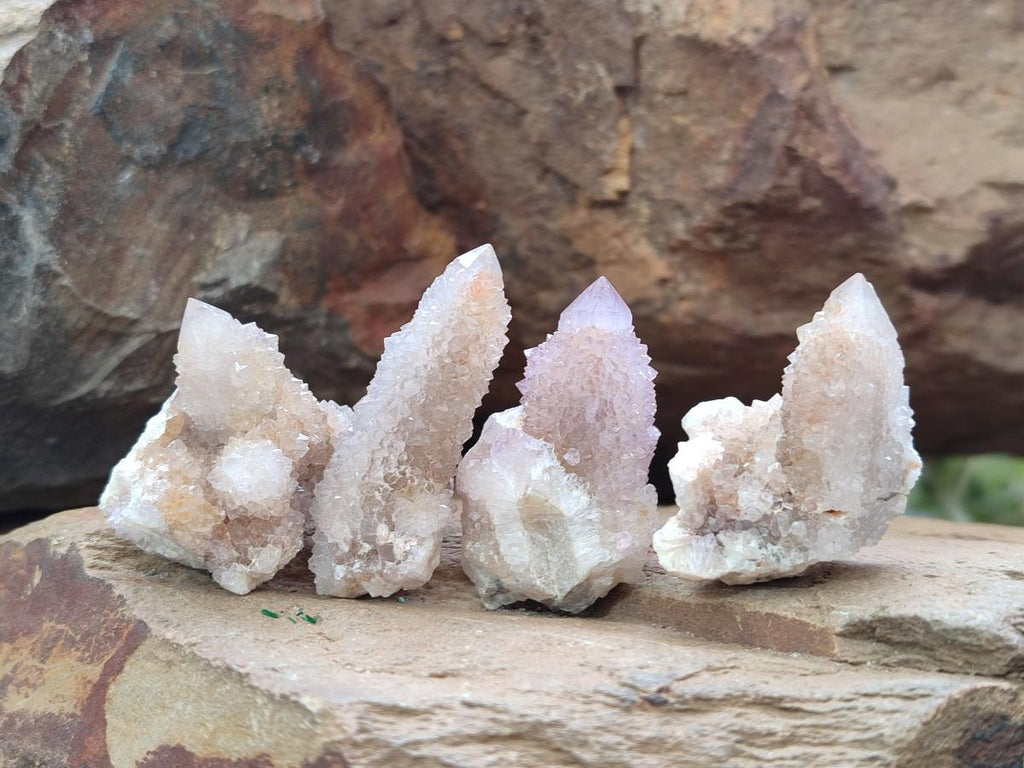 Natural Spirit Amethyst and Spirit Ametrine Crystals and Clusters x 70 From Boekenhouthoek, South Africa - Toprock Gemstones and Minerals 