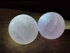Polished Gemmy Rose Quartz Spheres x 6 From Madagascar - Toprock Gemstones and Minerals 