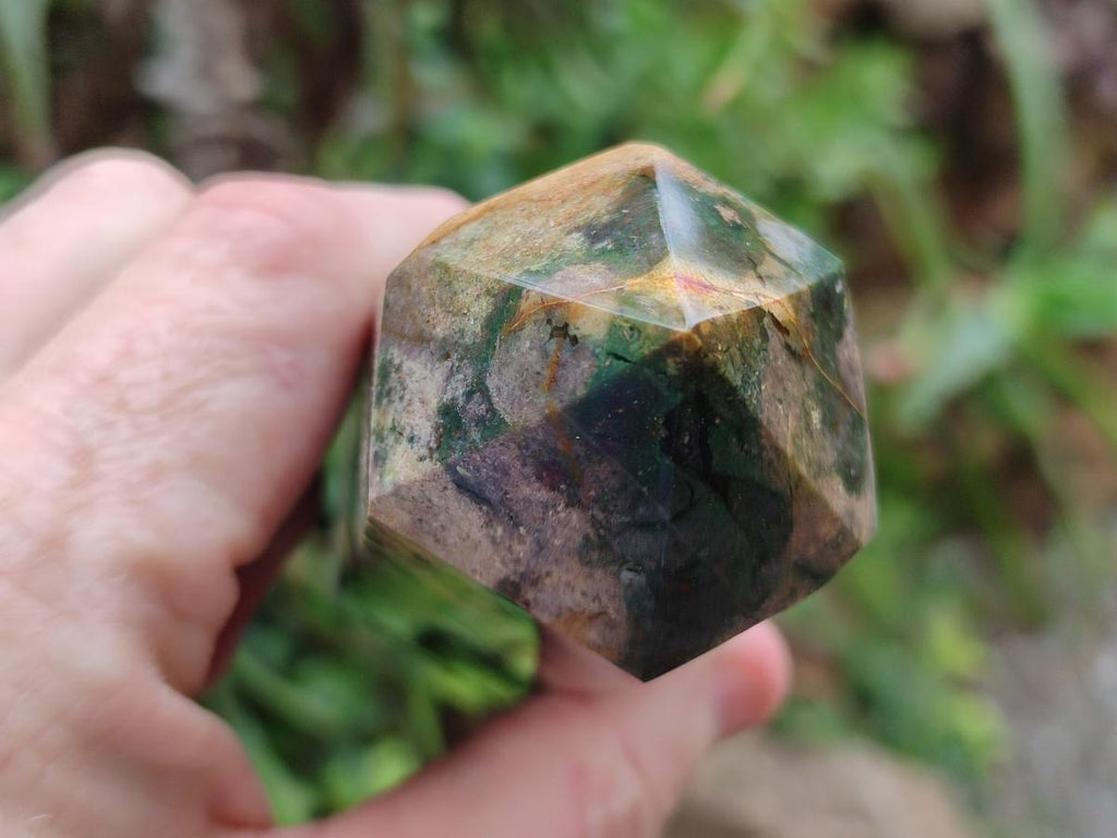 Polished and Natural Mix of Rare Ocean Jasper Pieces x 4 From Northwest Coast, Madagascar - Toprock Gemstones and Minerals 
