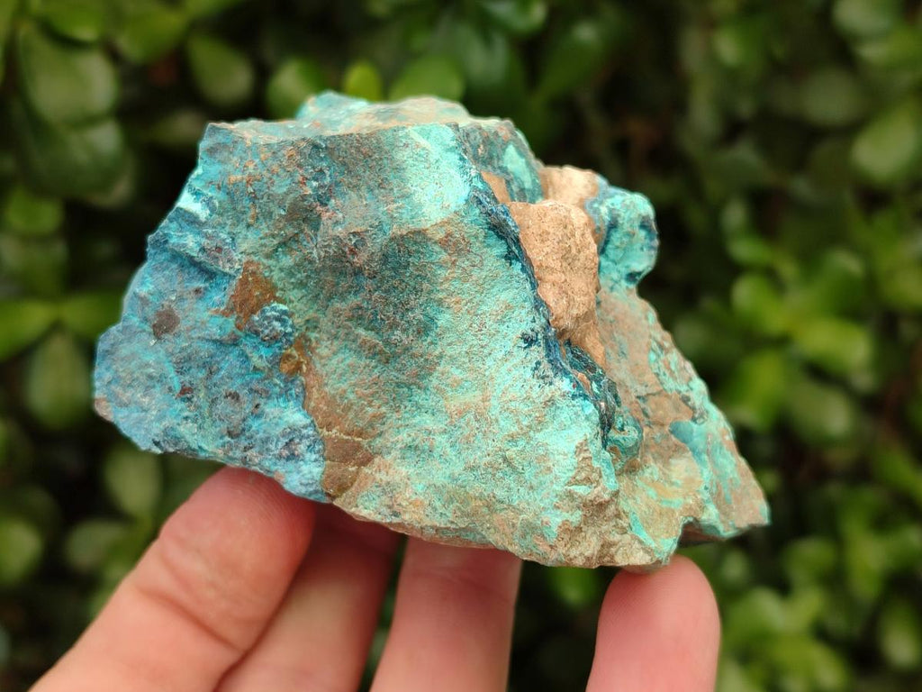 Natural Shattuckite Cobbed Specimens with Associated Minerals x 20 From Kaokoveld, Namibia - Toprock Gemstones and Minerals 