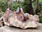 Natural Red Hematoid Quartz Crystals and Clusters x 6 From Karoi, Zimbabwe - Toprock Gemstones and Minerals 