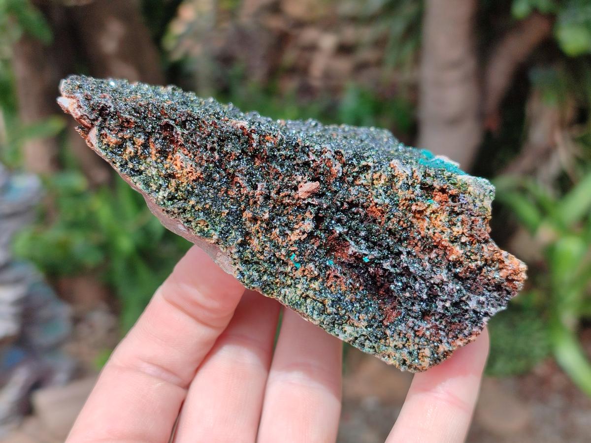 Natural Crystalline Libethenite Specimens on Dolomite Matrix x 2 From Shituru, Congo - Toprock Gemstones and Minerals 