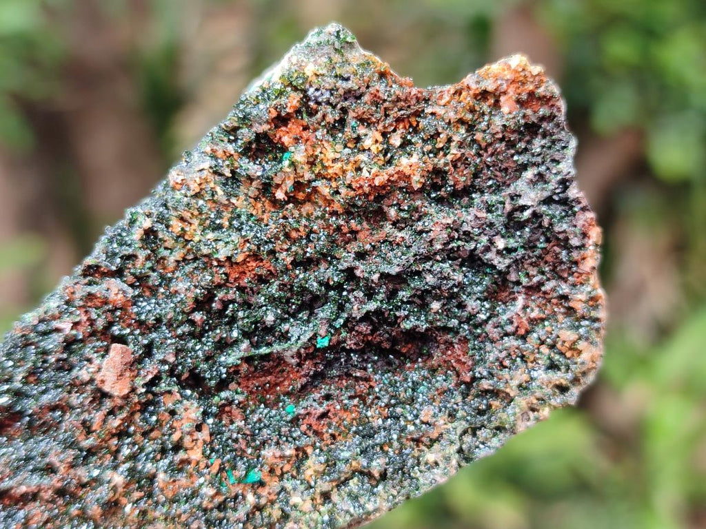 Natural Crystalline Libethenite Specimens on Dolomite Matrix x 2 From Shituru, Congo - Toprock Gemstones and Minerals 