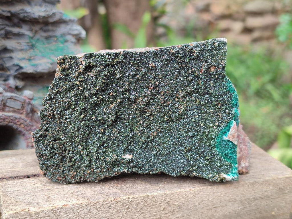 Natural Crystalline Libethenite Specimens on Dolomite Matrix x 2 From Shituru, Congo - Toprock Gemstones and Minerals 