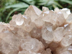 Natural Large Cascading White Phantom Clear Smokey Luena Quartz Cluster x 1 From Luena, Congo - Toprock Gemstones and Minerals 