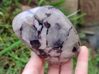 Polished Lepidolite Standing Display Pieces x 4 From Zimbabwe - Toprock Gemstones and Minerals 