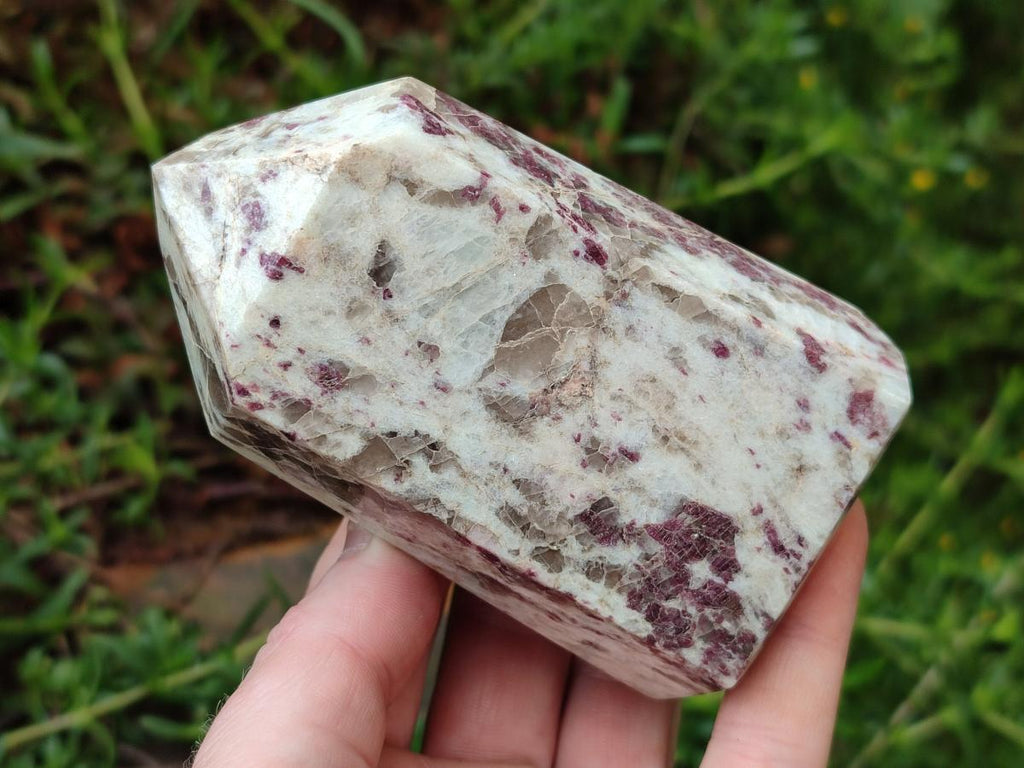 Polished Mix of Rubellite Pink Tourmaline Pieces x 4 From Ambatondrazaka, Madagascar - Toprock Gemstones and Minerals 