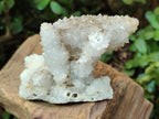Natural Drusy Snow Finger Quartz Coated Clusters x 12 From Albert's Mountain, Lesotho - Toprock Gemstones and Minerals 