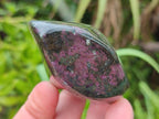 Polished Ruby Corundum In Chrome Verdite Standing Display Pieces x 6 From Mutoko, Zimbabwe - Toprock Gemstones and Minerals 