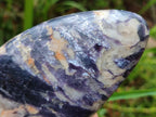 Polished Lepidolite Standing Display Pieces x 2 From Zimbabwe - Toprock Gemstones and Minerals 