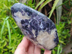Polished Lepidolite Standing Display Pieces x 2 From Zimbabwe - Toprock Gemstones and Minerals 