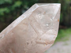 Natural Smokey Pearly Angolan Quartz Crystals with Polished Terminations x 2 From Angola - Toprock Gemstones and Minerals 