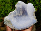 Natural Blue Lace Agate Specimens x 3 From Nsanje, Malawi - Toprock Gemstones and Minerals 
