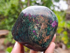 Polished Ruby Corundum In Chrome Verdite Standing Display Pieces x 6 From Mutoko, Zimbabwe - Toprock Gemstones and Minerals 