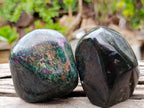 Polished Ruby Corundum In Chrome Verdite Standing Display Pieces x 6 From Mutoko, Zimbabwe - Toprock Gemstones and Minerals 