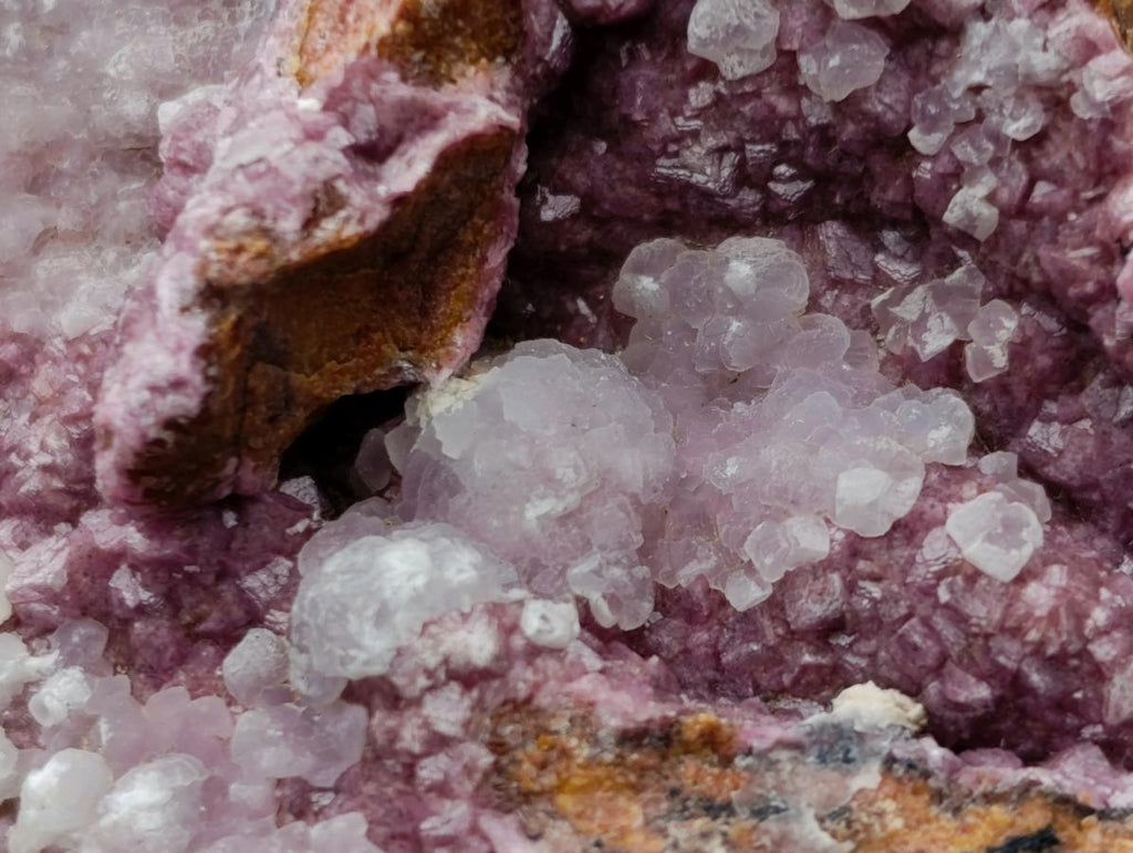 Natural Salrose Cobaltoan Dolomite Specimens x 3 From Kakanda, Congo - Toprock Gemstones and Minerals 