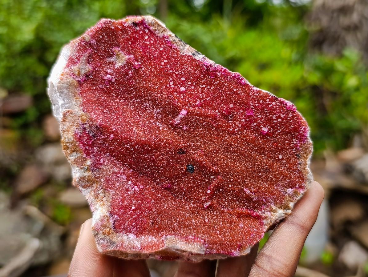 Natural Salrose Cobaltoan Dolomite Specimens x 3 From Kakanda, Congo - Toprock Gemstones and Minerals 