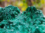 Natural Silky Malachite Specimens x 2 From Kasompe, Congo - Toprock Gemstones and Minerals 