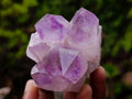 Natural Jacaranda Amethyst Crystals with Polished Terminations x 12 From Mumbwa, Zambia - Toprock Gemstones and Minerals 