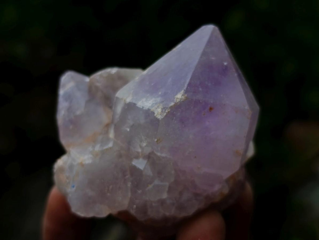 Natural Jacaranda Amethyst Crystals with Polished Terminations x 12 From Mumbwa, Zambia - Toprock Gemstones and Minerals 