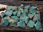Natural Swazi Jade Cobbed Specimens x 24 From Swaziland - Toprock Gemstones and Minerals 