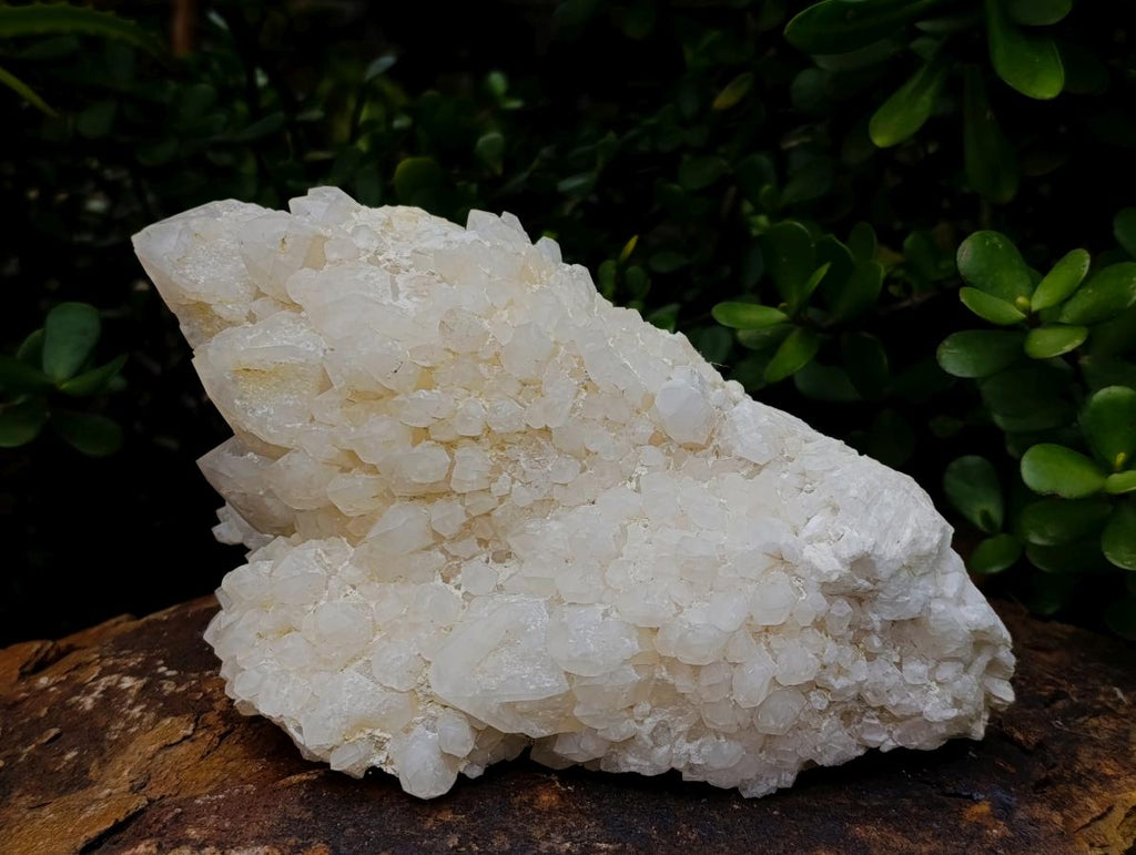 Natural Large Cascading Cathedral Window Candle Quartz Cluster x 1 From Antsirabe, Madagascar - Toprock Gemstones and Minerals 
