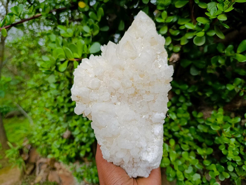 Natural Large Cascading Cathedral Window Candle Quartz Cluster x 1 From Antsirabe, Madagascar - Toprock Gemstones and Minerals 
