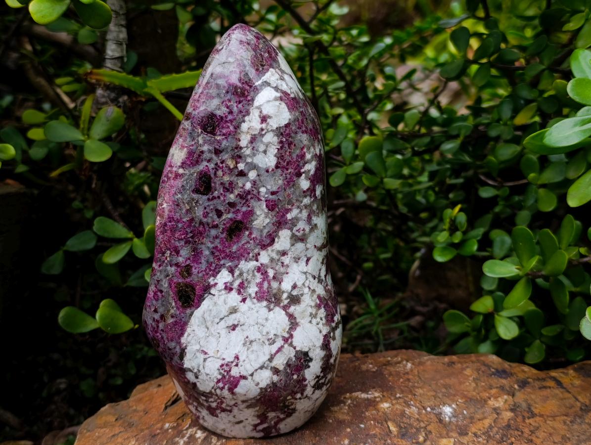 Polished Large Rubellite Pink Tourmaline Standing Display Piece x 1 From Ambatondrazaka, Madagascar - Toprock Gemstones and Minerals 