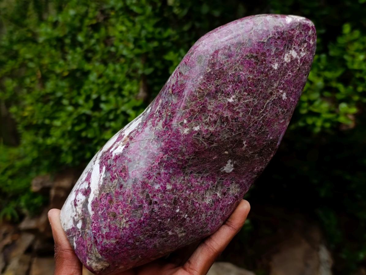 Polished Large Rubellite Pink Tourmaline Standing Display Piece x 1 From Ambatondrazaka, Madagascar - Toprock Gemstones and Minerals 