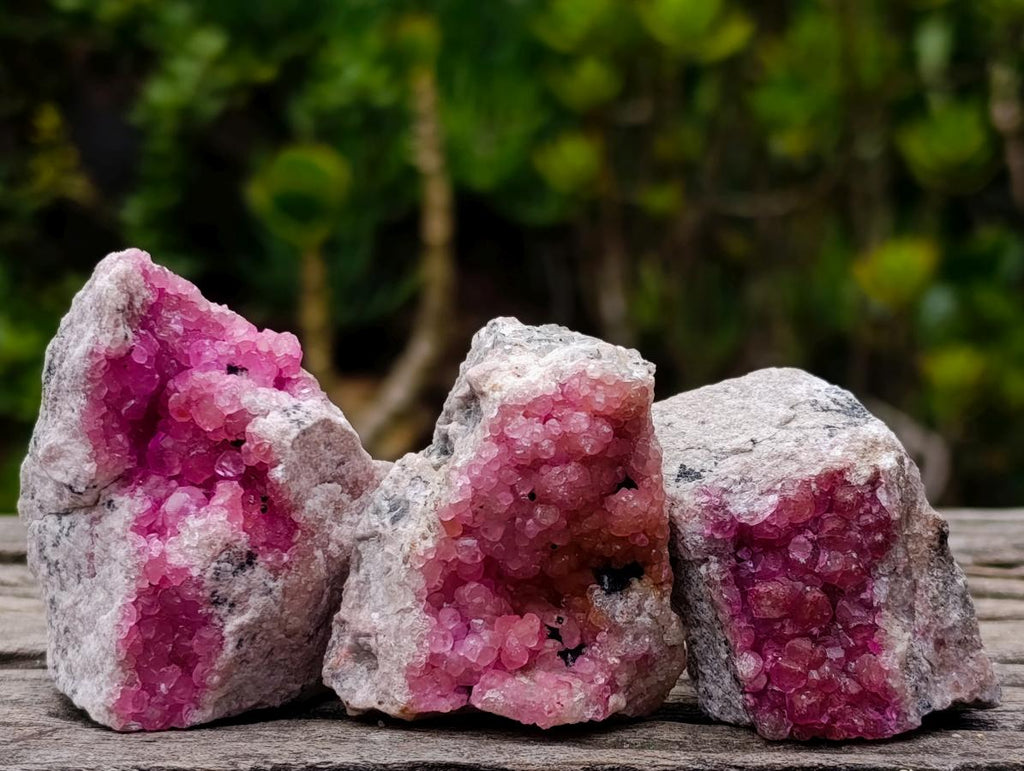 Natural Spherocobaltite Specimens x 12 From Mashamba West Mine, Congo - Toprock Gemstones and Minerals 